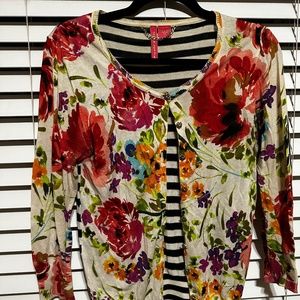 Anthropologie Button Down Sweater